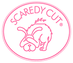 No Buzz Clipper + Sharpener by Scaredy Cut Silent Home Pet Grooming Kit,  Pink, Right-Handed
